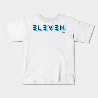 ELEVEN ELEVEN BREAK BLUE Kids T-Shirt